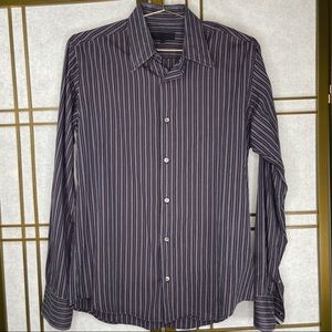 TED BAKER • London Men’s Dress Shirt Long Sleeve Collared Work Office L